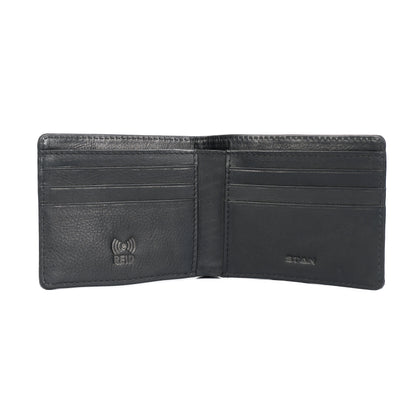 Black Baron Elite Men’s Slim RFID Leather Wallet