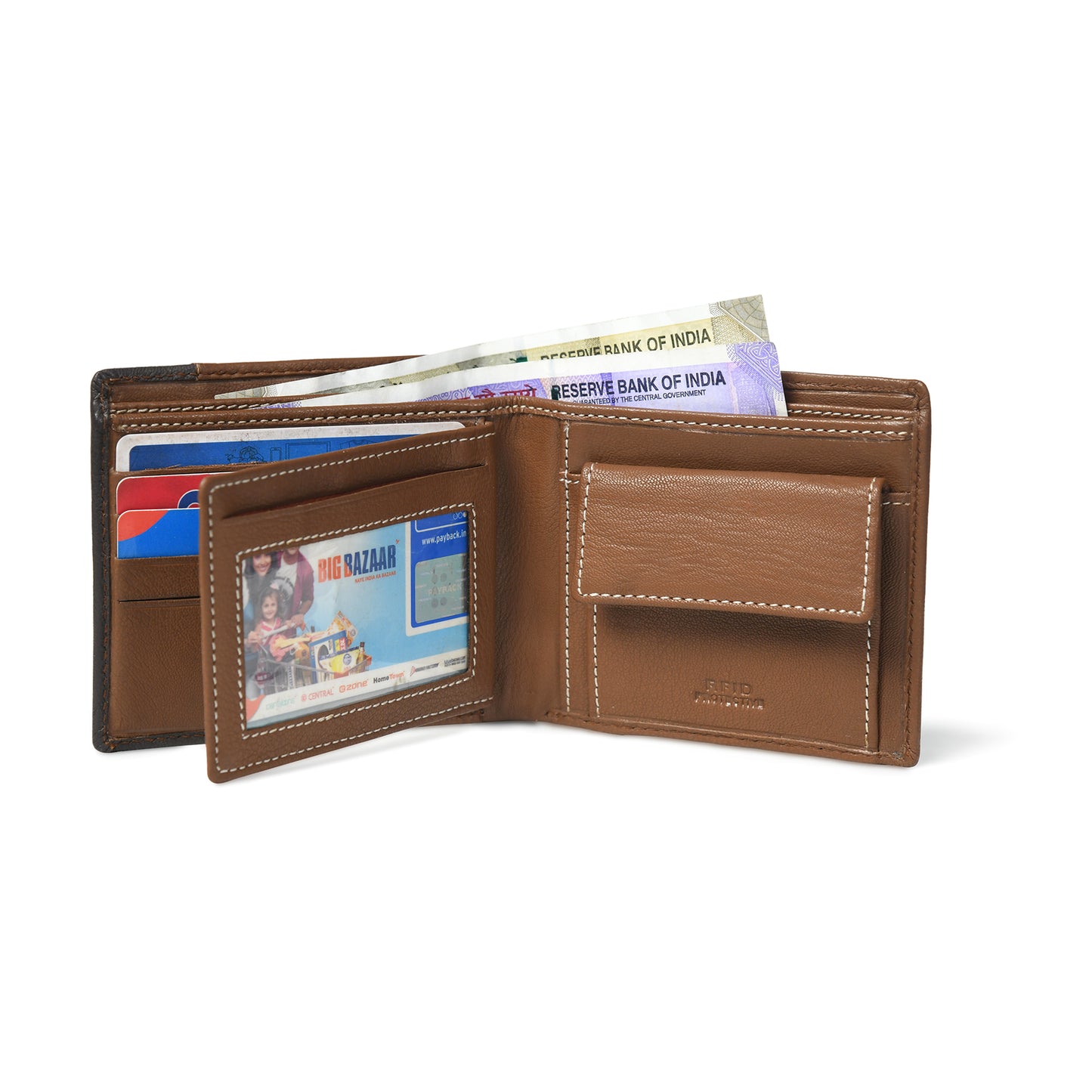 Rovian Men's Bifold Leather Wallet