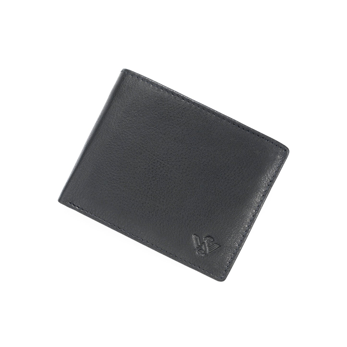 Ledger Leather Wallet & Forge Leather Belt Combo for Men (BLACK)