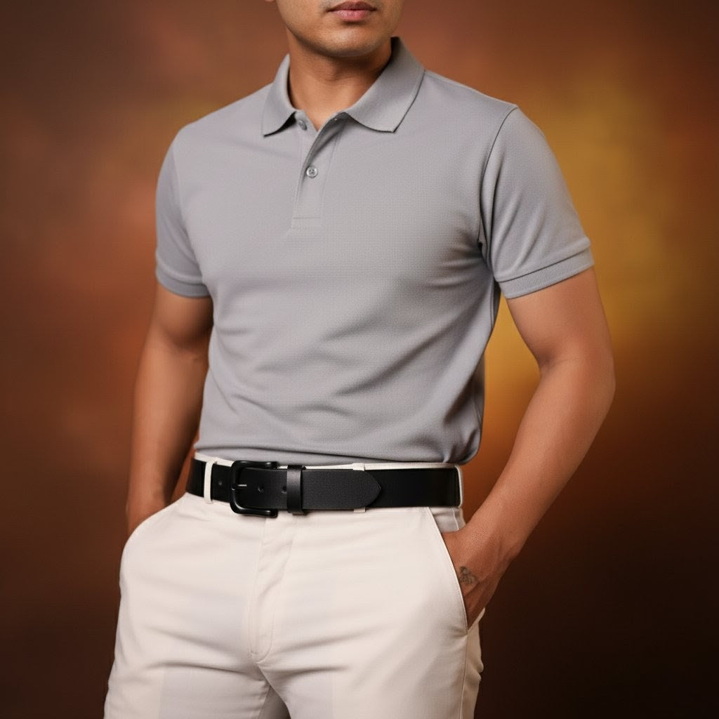 Draven Men's Leather Belt