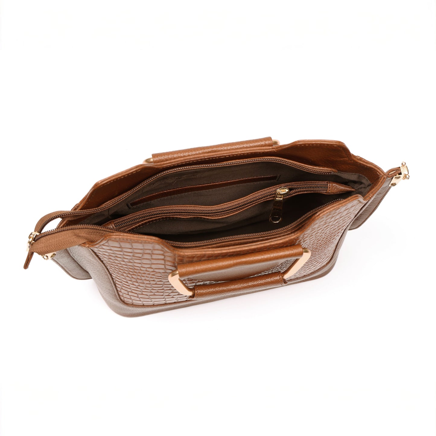 Corvia Full-Grain Top-Handle Satchel Bag