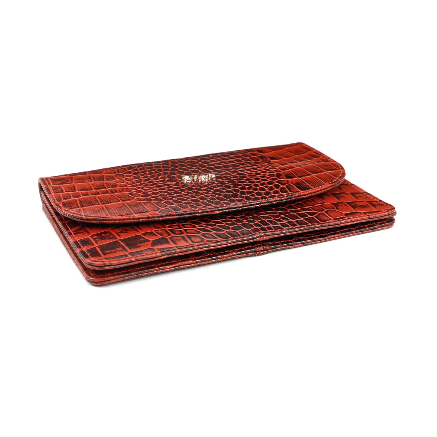 Isabella Elite Evening Clutch-cum-Sling Convertible Bag Flat Lay Persian Red