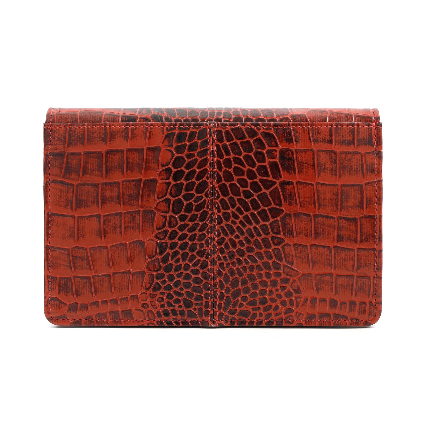 Isabella Elite Evening Clutch-cum-Sling Convertible Bag Back Persian Red