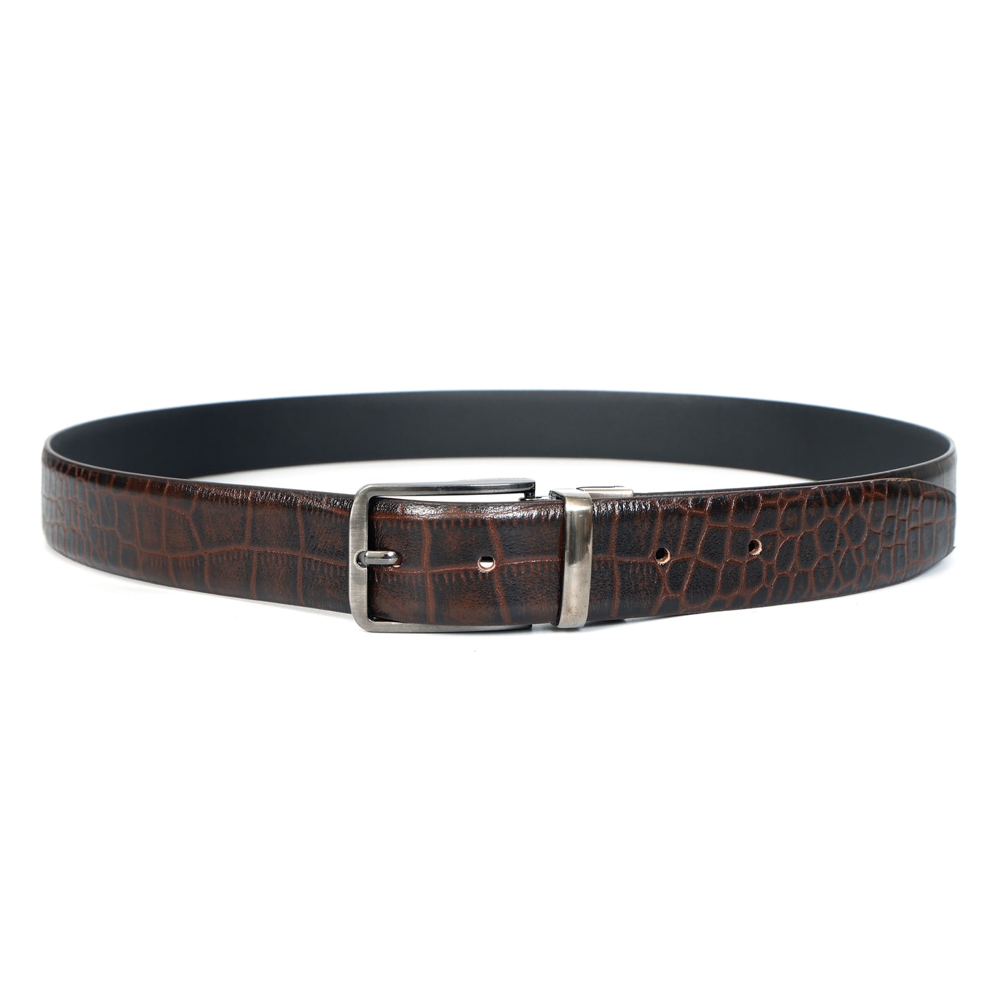 Croc Elite Combo for Men – Drake Croc Belt & Baron Croc Wallet