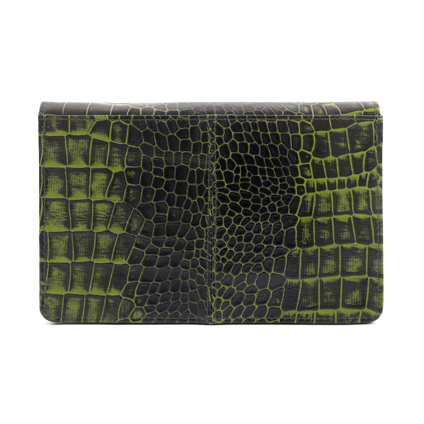 Isabella Elite Evening Clutch-cum-Sling Convertible Bag Back Moss Green