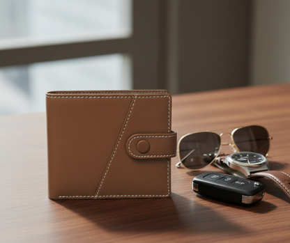 Trovane Men’s Bifold Leather Wallet