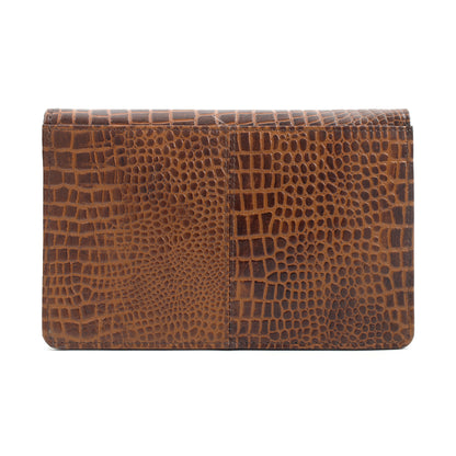 Isabella Clutch-cum-Sling Bag Back Coffee Bean