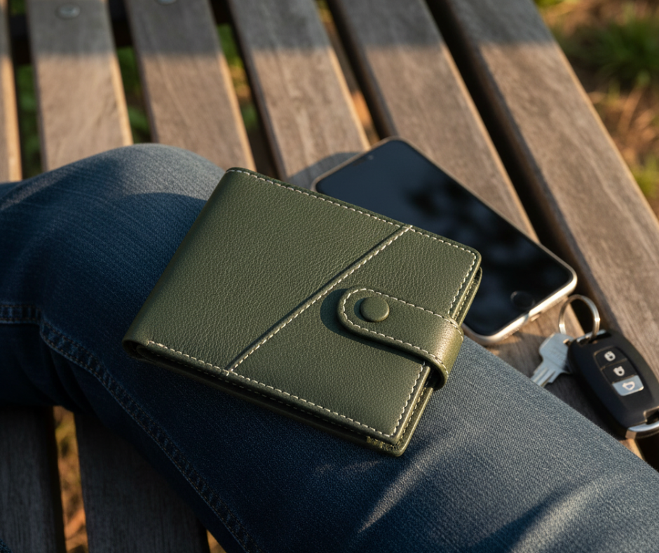 Trovane Men’s Bifold Leather Wallet