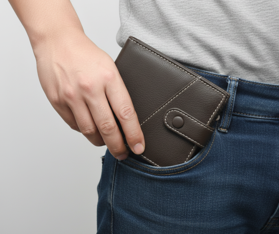 Trovane Men’s Bifold Leather Wallet