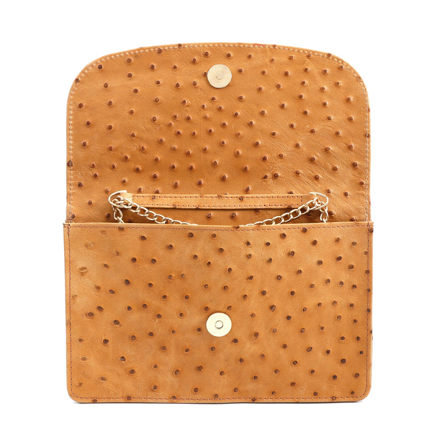 Isabella Elite Evening Clutch-cum-Sling Convertible Bag Front Open Camel Tan