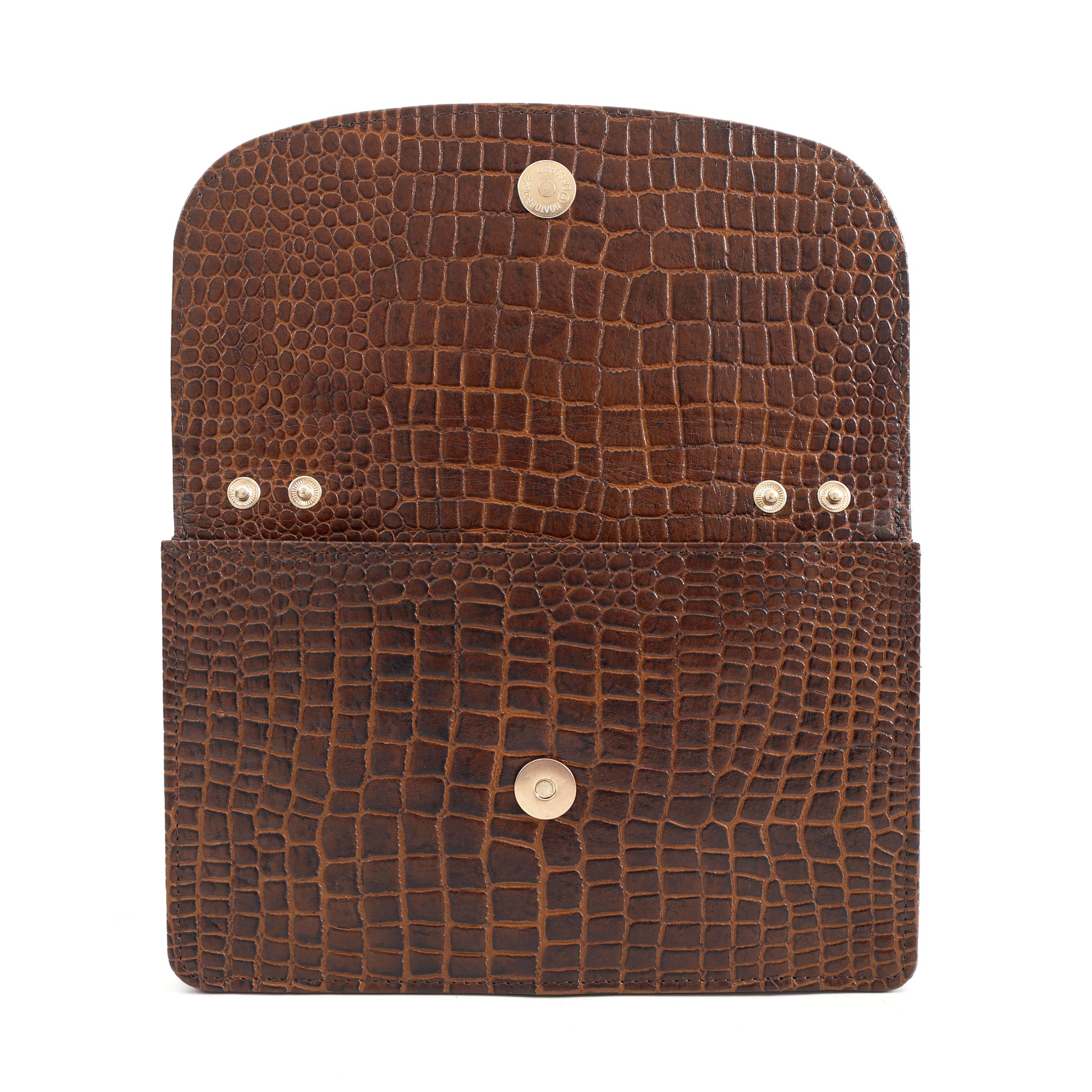 Isabella Clutch-cum-Sling Bag Open Coffee Bean