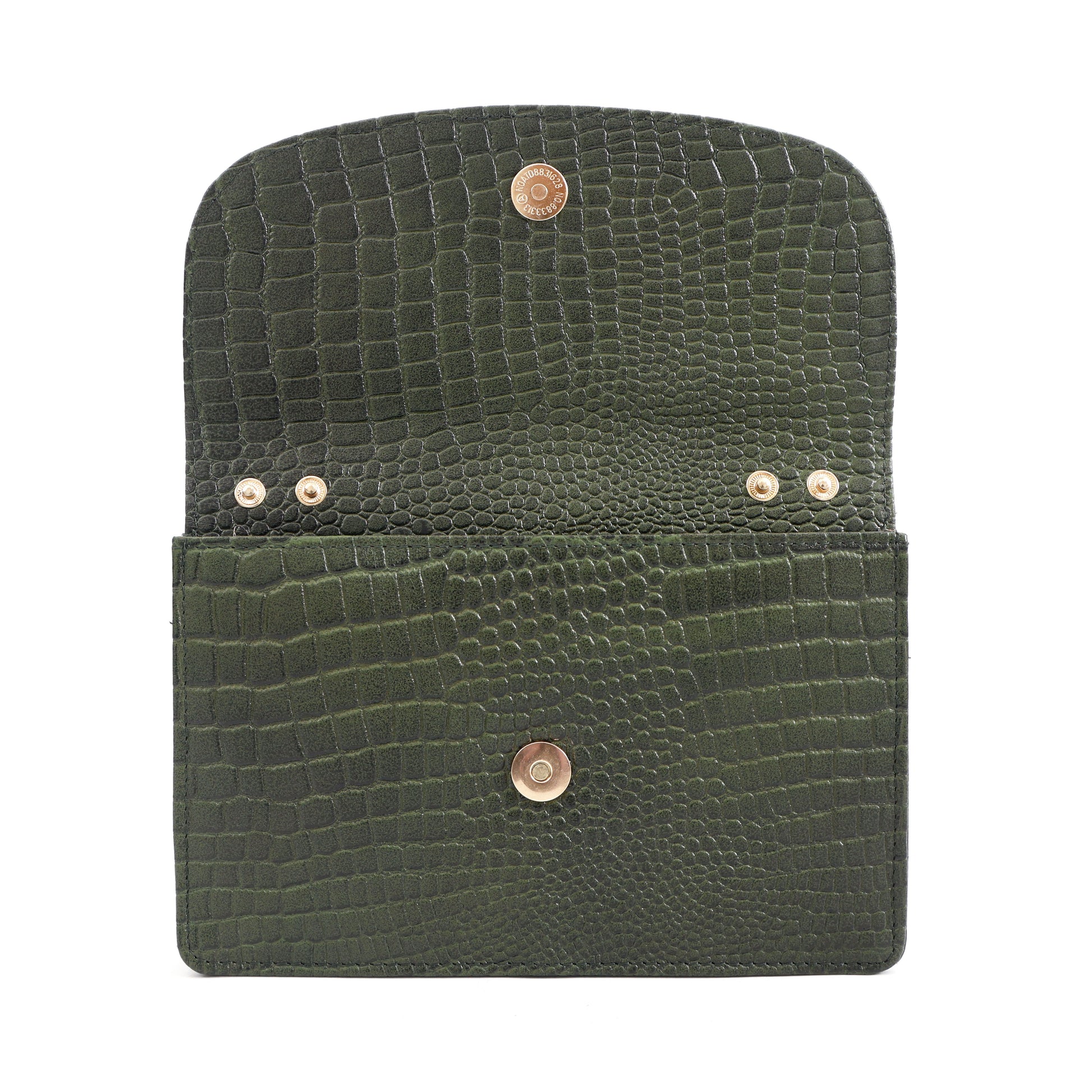 Isabella Clutch-cum-Sling Bag Open Camouflage Green