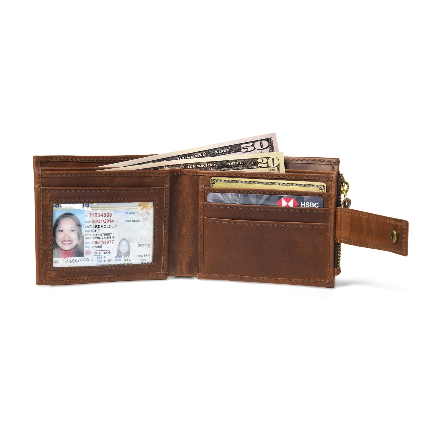 Titan RFID Wallet for Men with Removable Card Slot