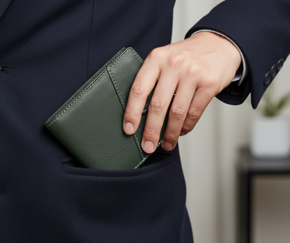 Trovane Men’s Bifold Leather Wallet