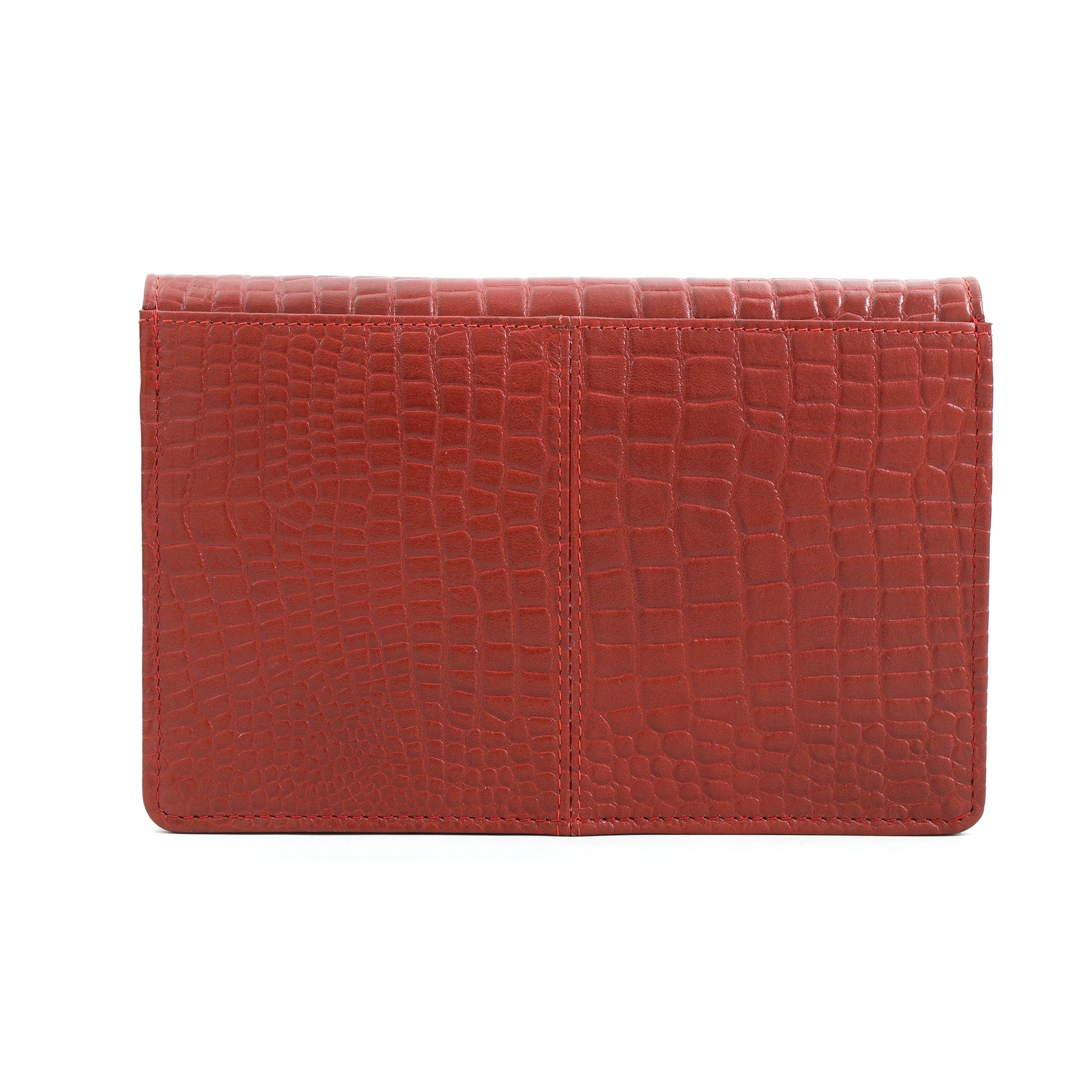 Isabella Clutch-cum-Sling Bag Back Brick Red