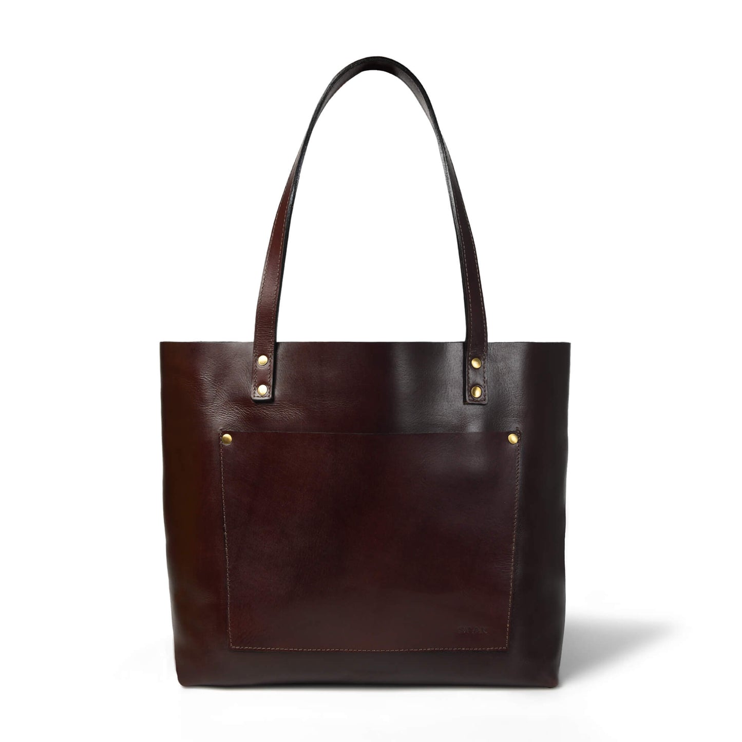 Aurelia Open-Top Front Dark Mahogany
