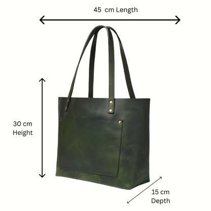Aurelia Open-Top Info Antique Green