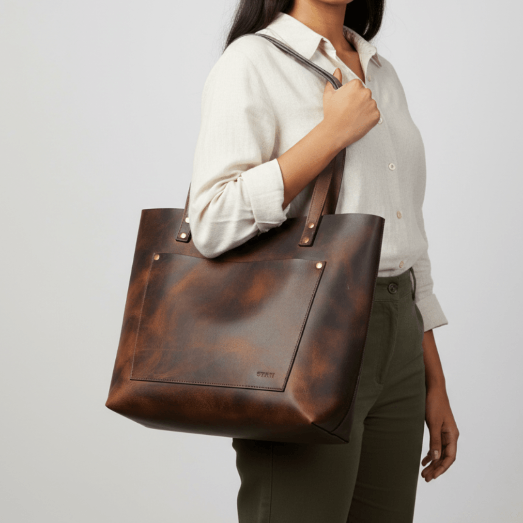 Aurelia Open-Top Model Burnished Brown