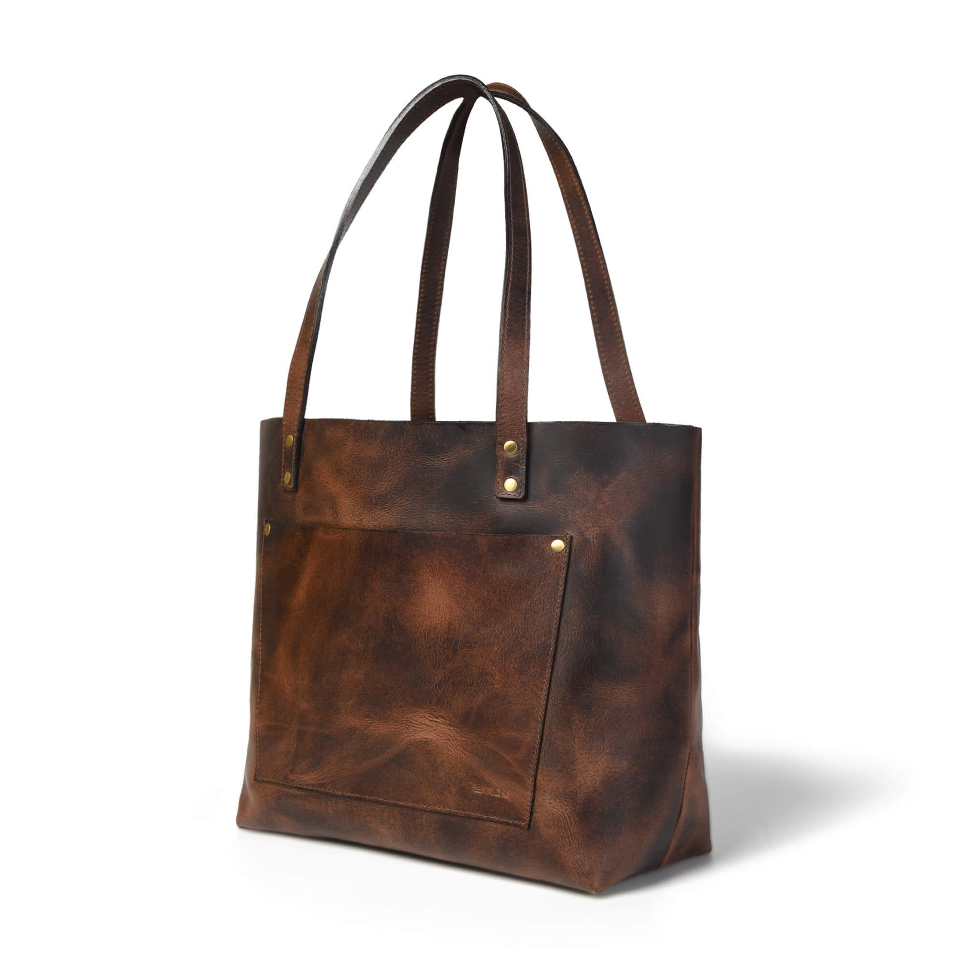 Aurelia Open-Top Side Burnished Brown