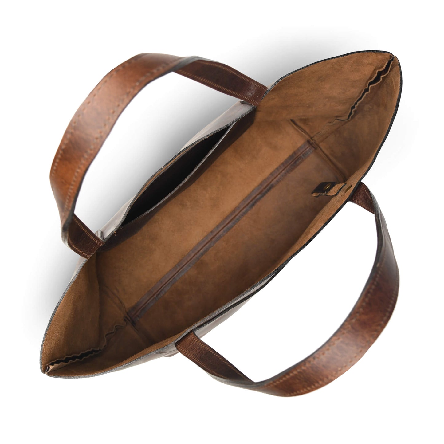 Aurelia Open-Top Top View Burnished Brown