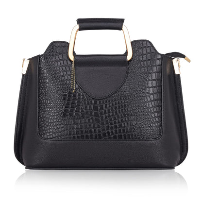 Corvia Full-Grain Top-Handle Satchel Bag