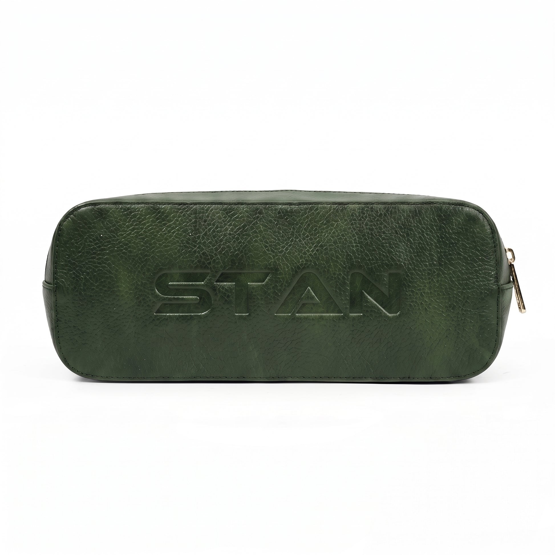 Corvia Croc Full Grain Leather Metal Top Handle Satchel Bag Base Camouflage Green