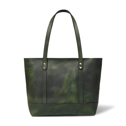 Eliana Classic Zip Closure Back Antique Green