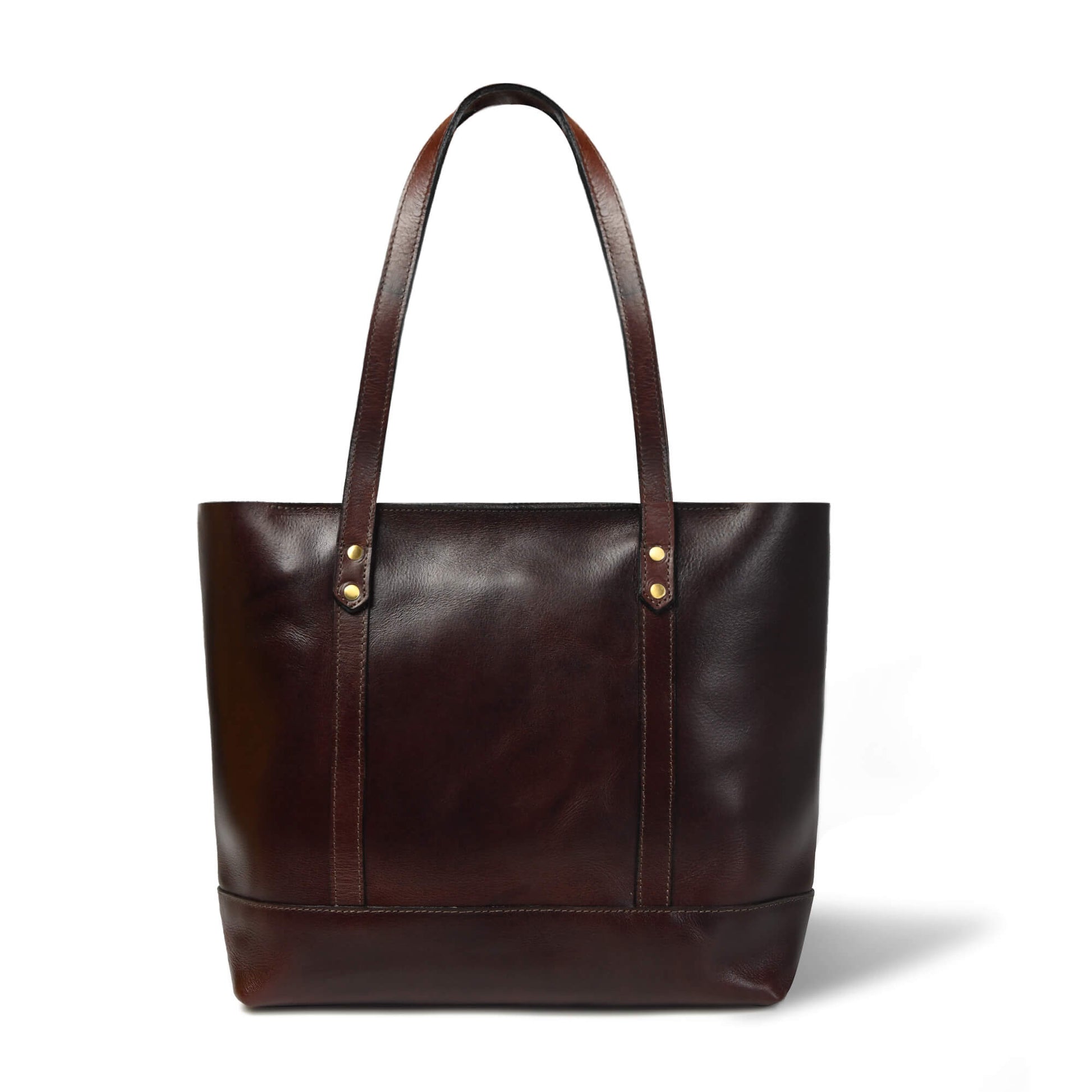 Eliana Classic Zip Closure Back Dark Mahogany