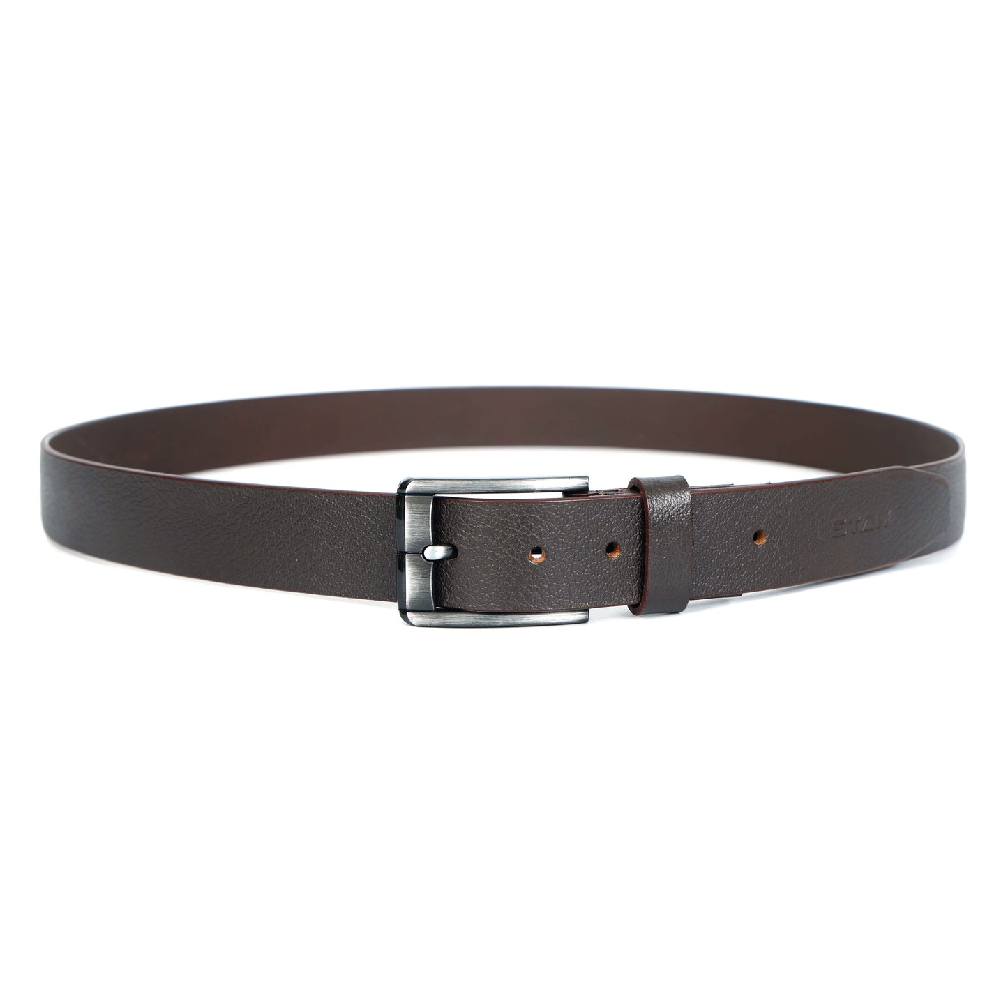 Forge Full Grain Mens Leather Buckle Style Espresso Brown