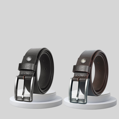 STAN Forge Leather Belt Men Espresso Brown