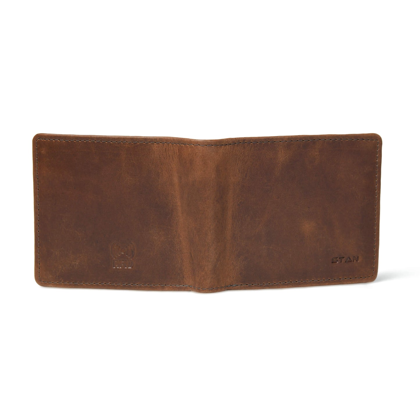 STAN Legacy Men RFID Wallet Back Chestnut Brown