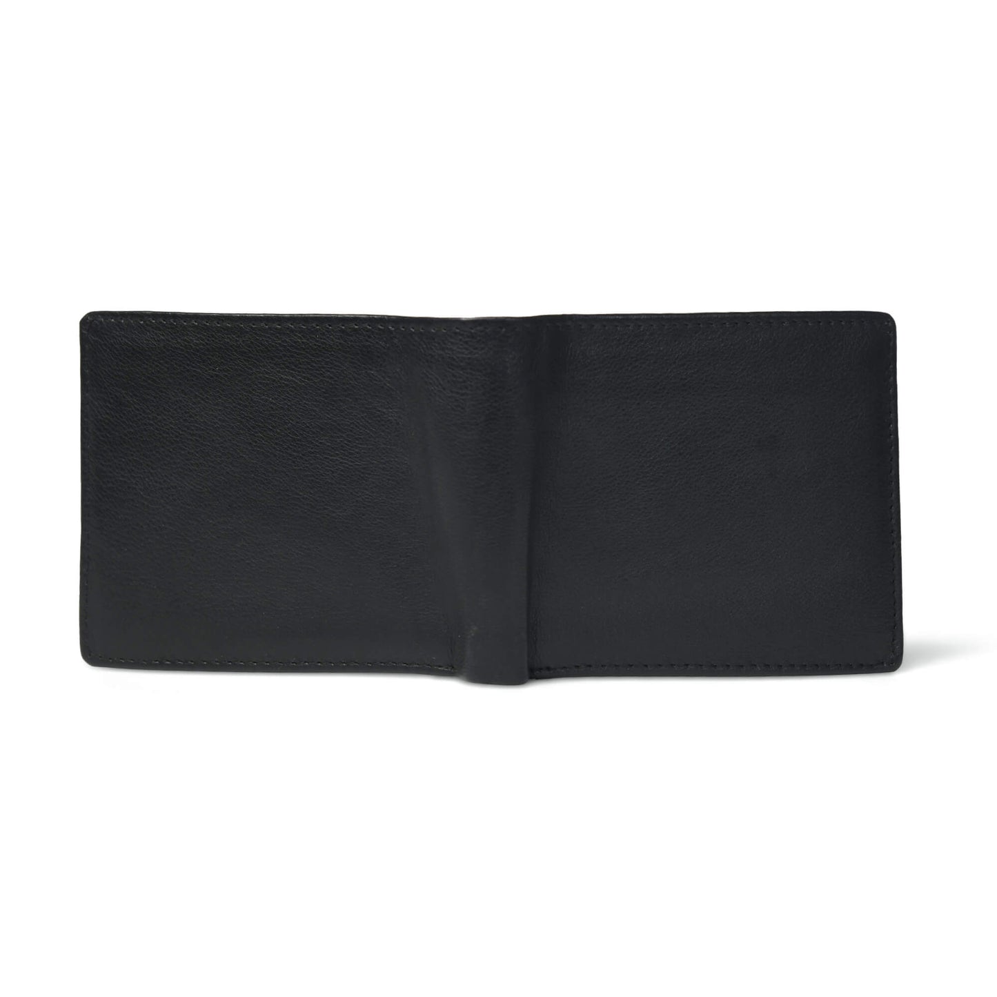 STAN Striker Mens RFID Leather Wallet Back Black