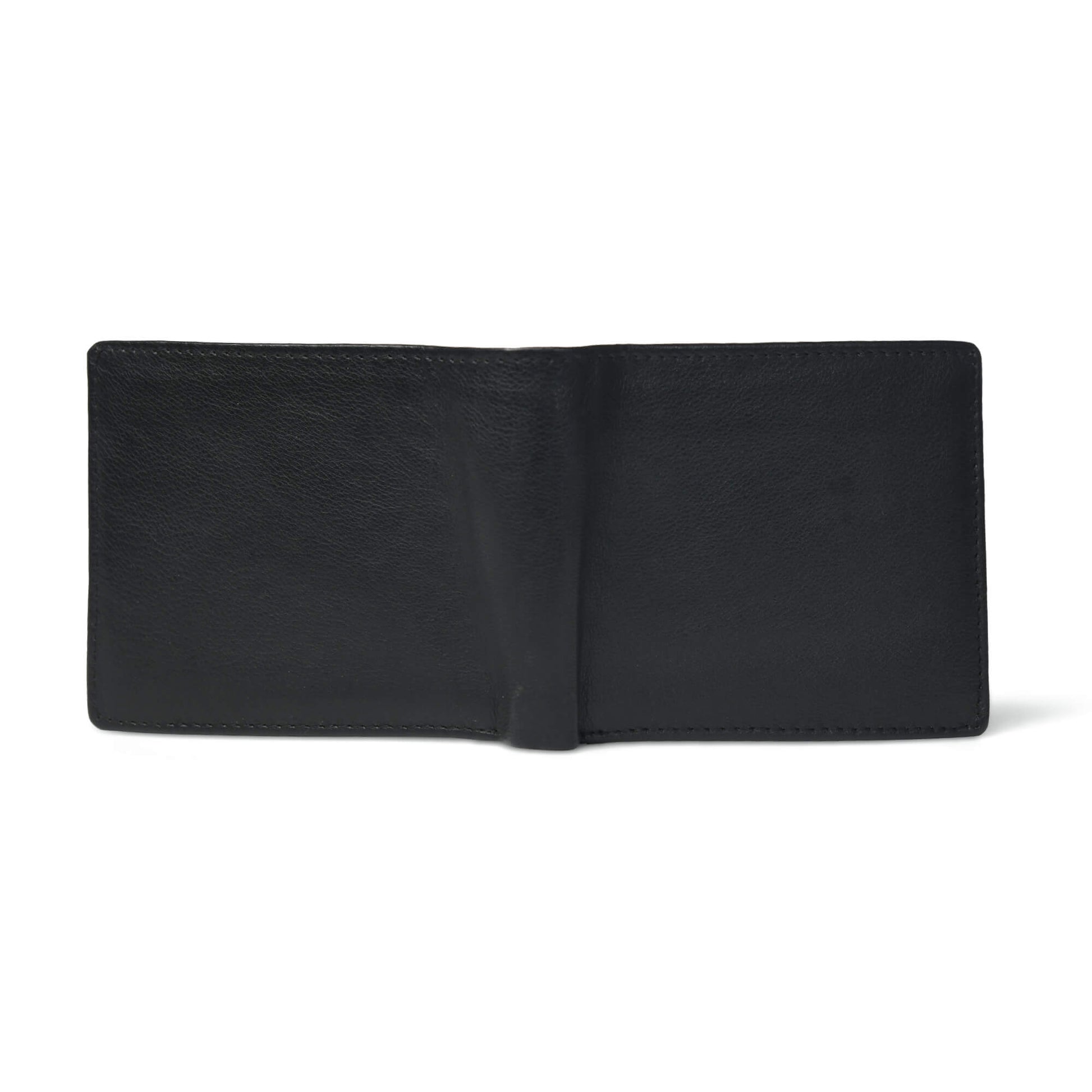 STAN Striker Mens RFID Leather Wallet Back Black