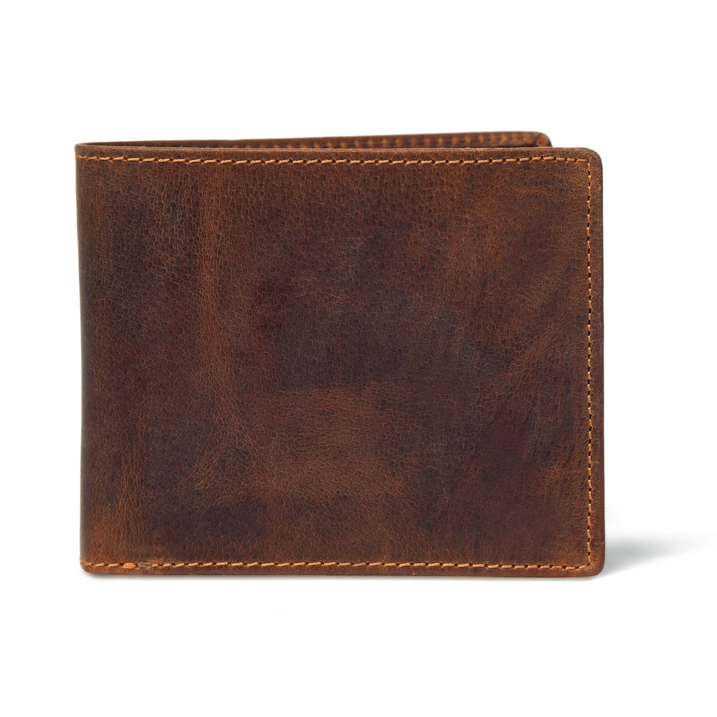 STAN Striker Mens RFID Leather Wallet Main Chestnut Brown