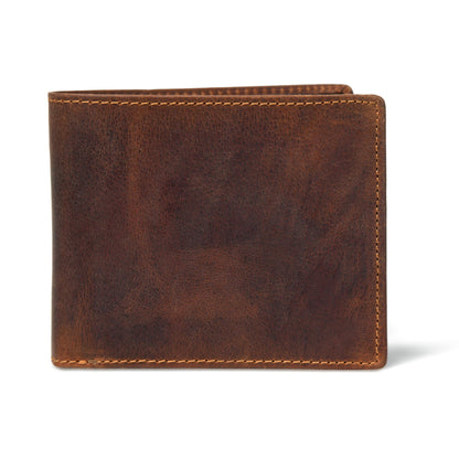 STAN Striker Mens RFID Leather Wallet Main Chestnut Brown