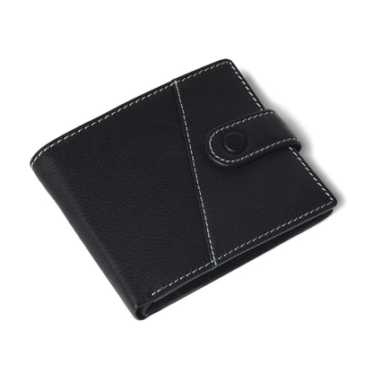 STAN Trovane Mens Leather Wallet Flatlay Black