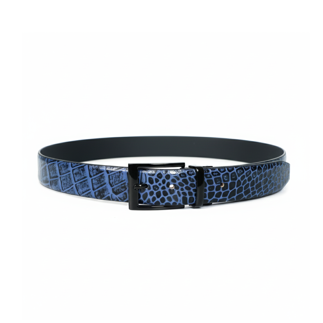 Croc Elite Combo for Men – Drake Croc Belt & Baron Croc Wallet