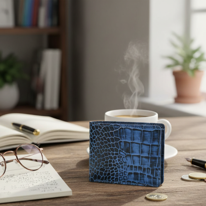 Croc Elite Combo for Men – Drake Croc Belt & Baron Croc Wallet