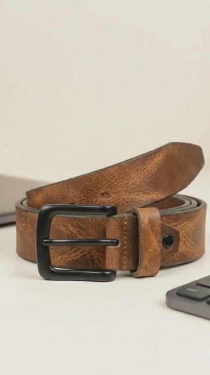Hammer Full-Grain Handcrafted Men’s Leather Belt